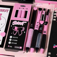 PENN31 | Moka Sweet Gel Pen 0.5mm black ink 1box 4pcs