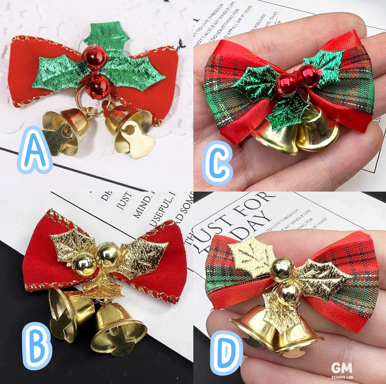 GFT90 | Christmas Ribbon Decoration Gift Wrap /Paper Wrap 1pack