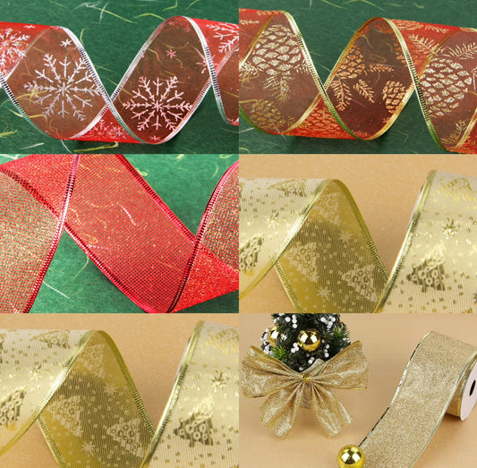 GFT95 | Gift Decoration Gift Ribbon 1pcs 6.5cm