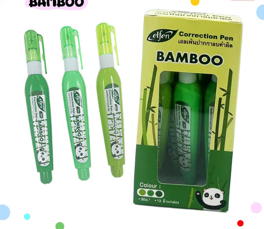 CRT28 | Bamboo Correction Pen Elfen 4ml 1pcs