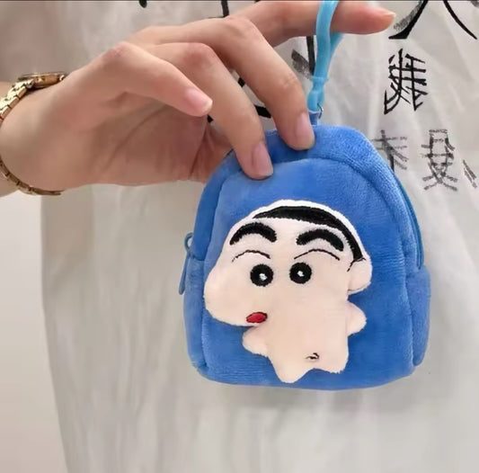 KC08B | Blue Shinchan Keychain