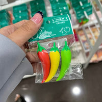 ERR45C | Chili 3pcs Eraser