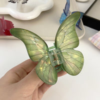 HSC55A | Green Butterfly Hair Clip 1pcs 2.25$
