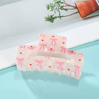 HSC21 | Ribbon Hair Clip 1pcs 1.25$