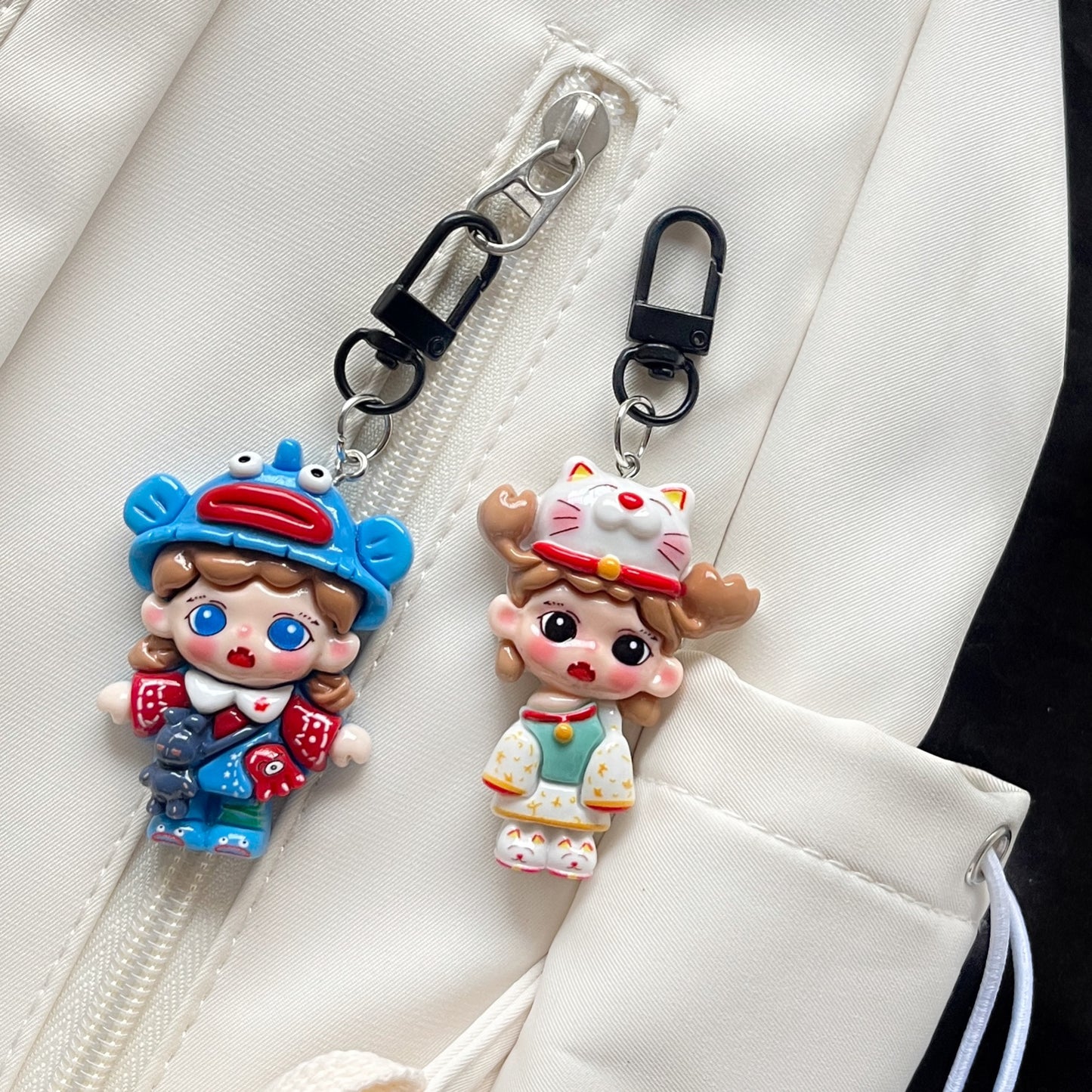 KCB24 | Cute Girl 3D Keychain