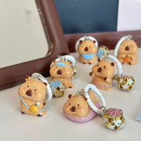 KCB103 | 6pcs Capybara Keychain