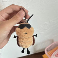 KC157E | Brown Cockroach keychain 0.55$
