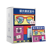 GLS20 | Eyes Glasses cleaning pad 1box 0.75$