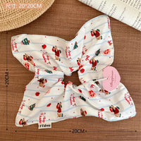 HSC175 | Squares Scrunchie 1pcs 1.25$