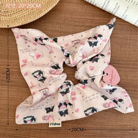 HSC177 | Square Bear Scrunchie 1pcs 1.25$