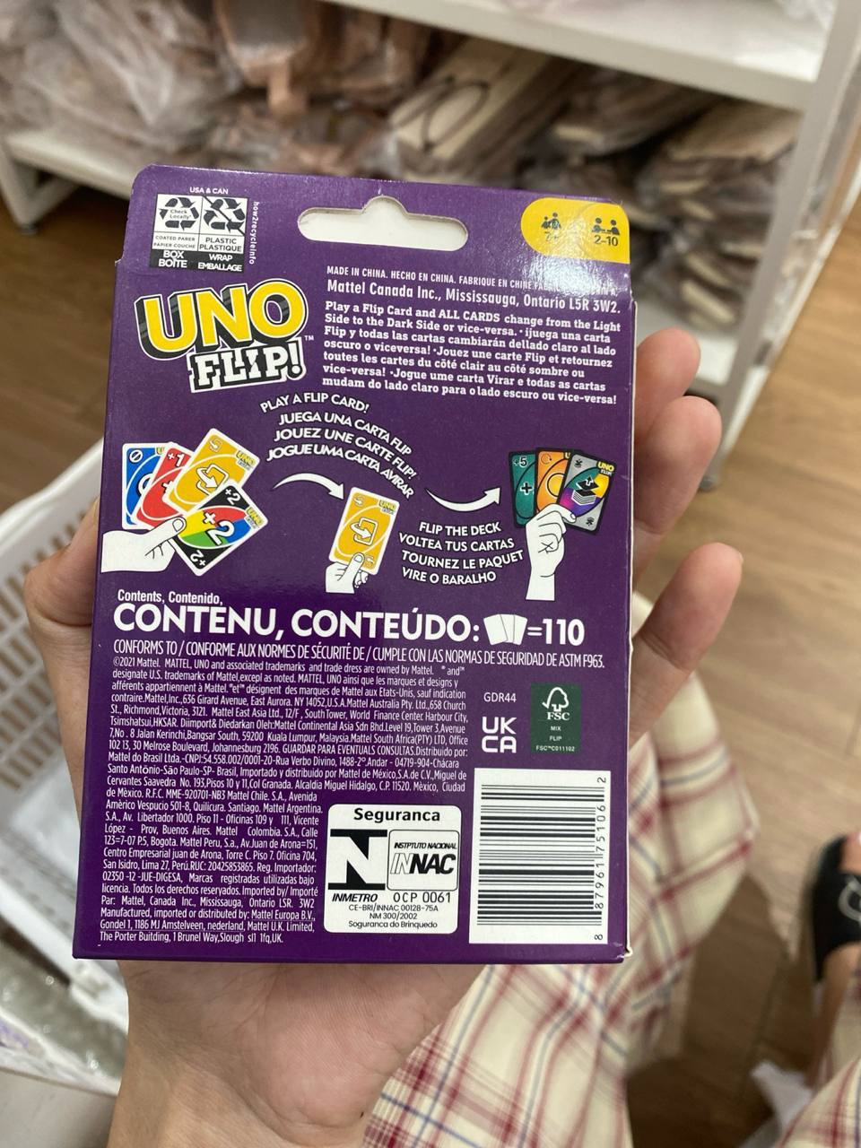 CG03 | UNO flip card game 1.5$