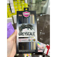 CPB25 | Greyscale Color Pencil ( 12pcs)
