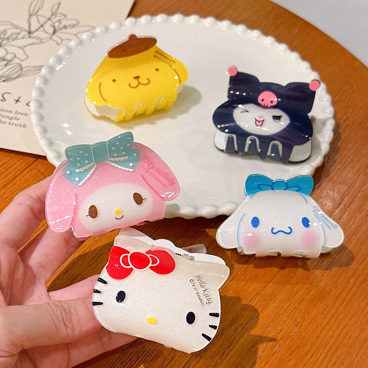 HSC88 | Sanrio Hair Clip 1pcs 1$