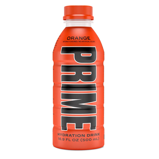 SSK05 | Prime Hydration Drink, orange 16.9 fl oz (Single Bottle)