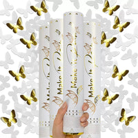GFT127 | 30cm Butterfly Party Confetti - white