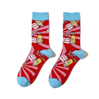 SO96 | Long Sock 1pair - Simpsons 1$