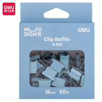PACL09 | Deli Paper Clip Refills 1box 50pcs