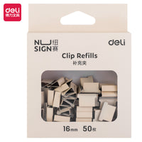 PACL09 | Deli Paper Clip Refills 1box 50pcs