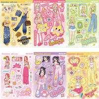 STPK31 | Dopamine Girl Sticker Pack (8sheets)