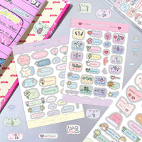 STPK35 | Monthly Sticker Pack (8sheets)