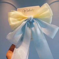 HSC328 | Ribbon Hair Clip 1pcs 0.85$
