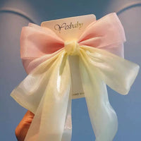 HSC327 | Ribbon Hair Clip 1pcs 0.85$