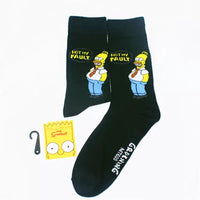SO169 | Long Sock 1pair - simpsons 1$