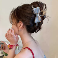 HSC343 | Ribbon Hair Clip 1pcs 0.85$