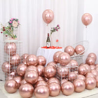 GFT82A | Party Balloons 50pcs / Rose Gold
