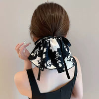 HSC348 | Black Scrunchie 1pcs 0.75$