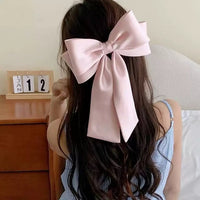 HSC377 | Pink Ribbon Hair Clip 1pcs 2$