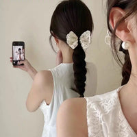 HSC385 | Black Scrunchie 1pcs 0.6$