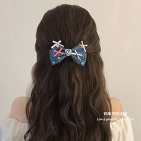 HSC381 | Ribbon Hair Clip 1pcs 1$