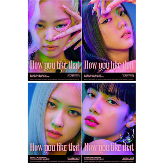 PTCA18 | Blackpink Poster  size a4 4pcs