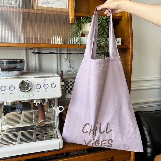 TOT77A | Chill Vibes (Purple) Tote bag