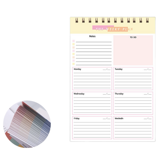 PLN28 | Weekly Planner / Note A5