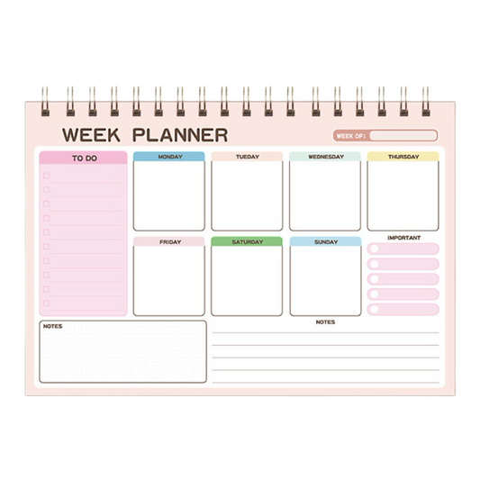 PLN27 | Weekly Planner / Note A5