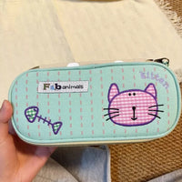 PECS50A | Mint Cat Pencil case 2.25$