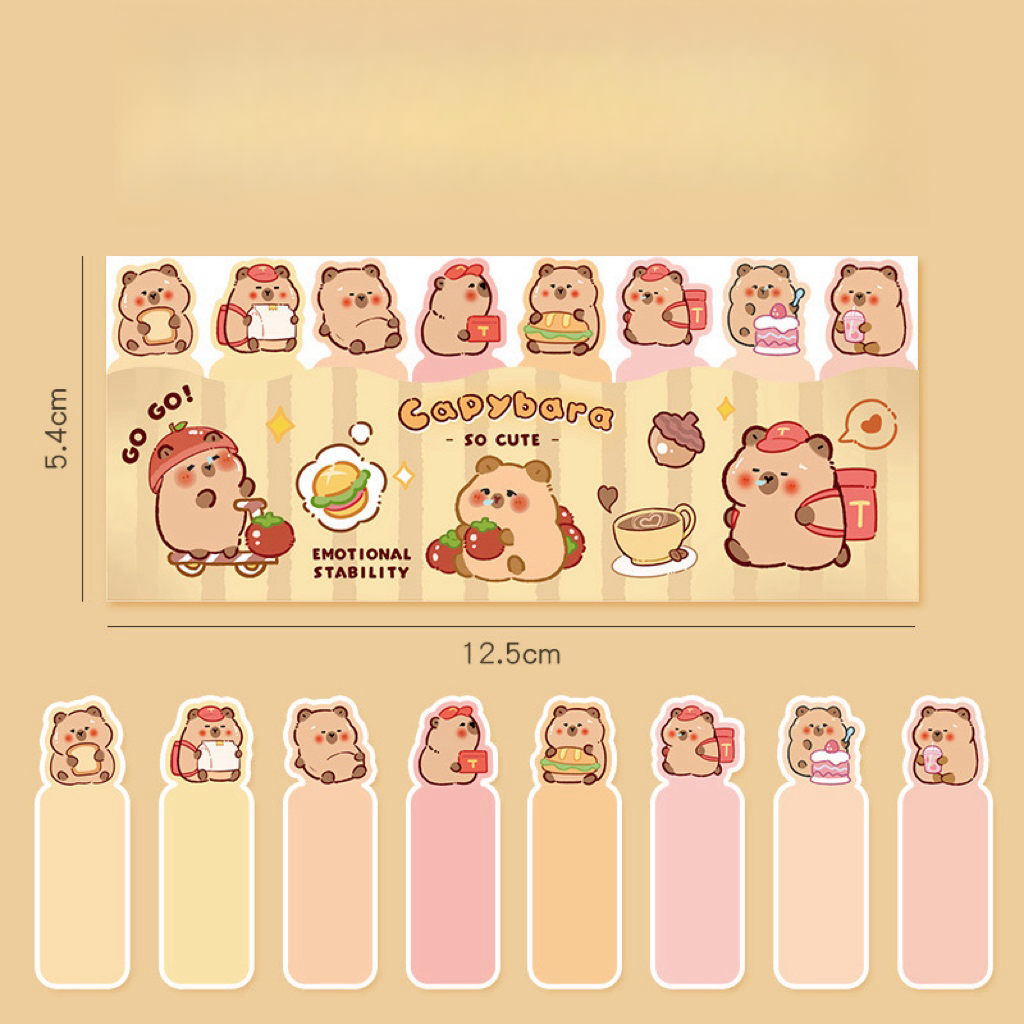 BKM04 | Capybara bookmark st2