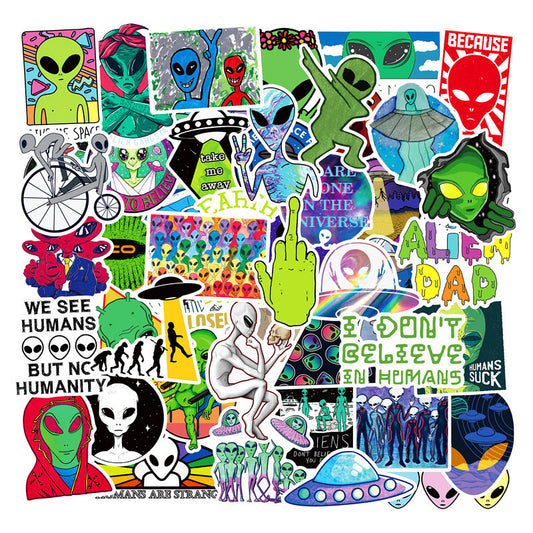 ST5002 | Alien sticker pack (50sheets)