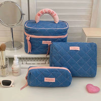 PECS15E | (Size L) Blue Ribbon Pencil case