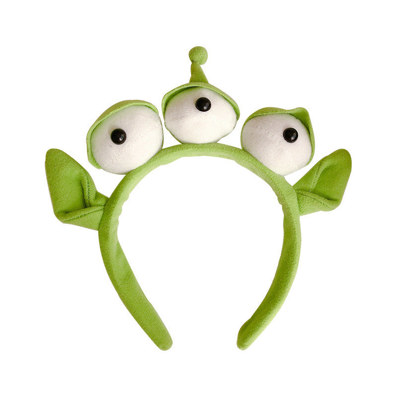 HSC121 | Green Alien Hair Band 1pcs 2$