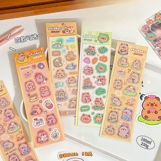 STPK20 | Capybara Sticker sheet