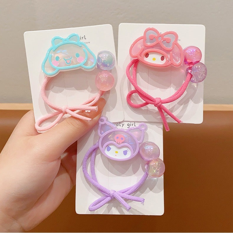 HSC128 | Sanrio Hair Tie 2pcs 0.45$