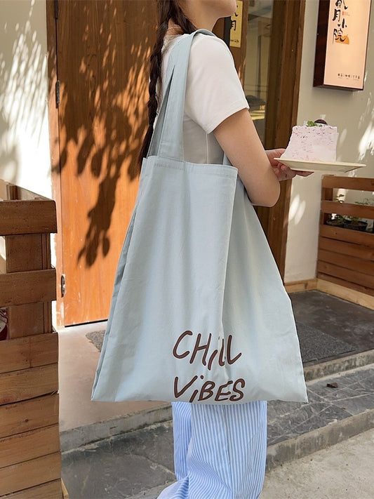 TOT77 | Chill Vibes blue Tote bag