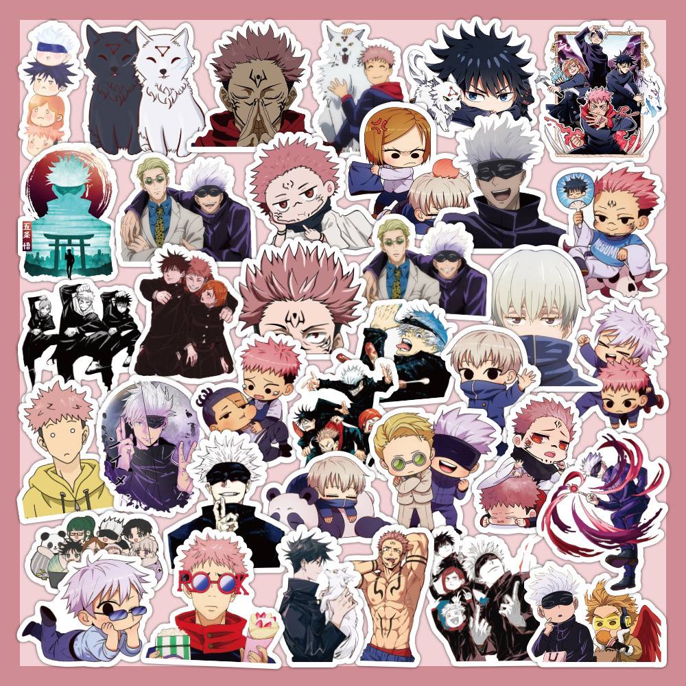 ST5023 | (Gojo) Jujitsu Kaisen sticker pack (50sheets)