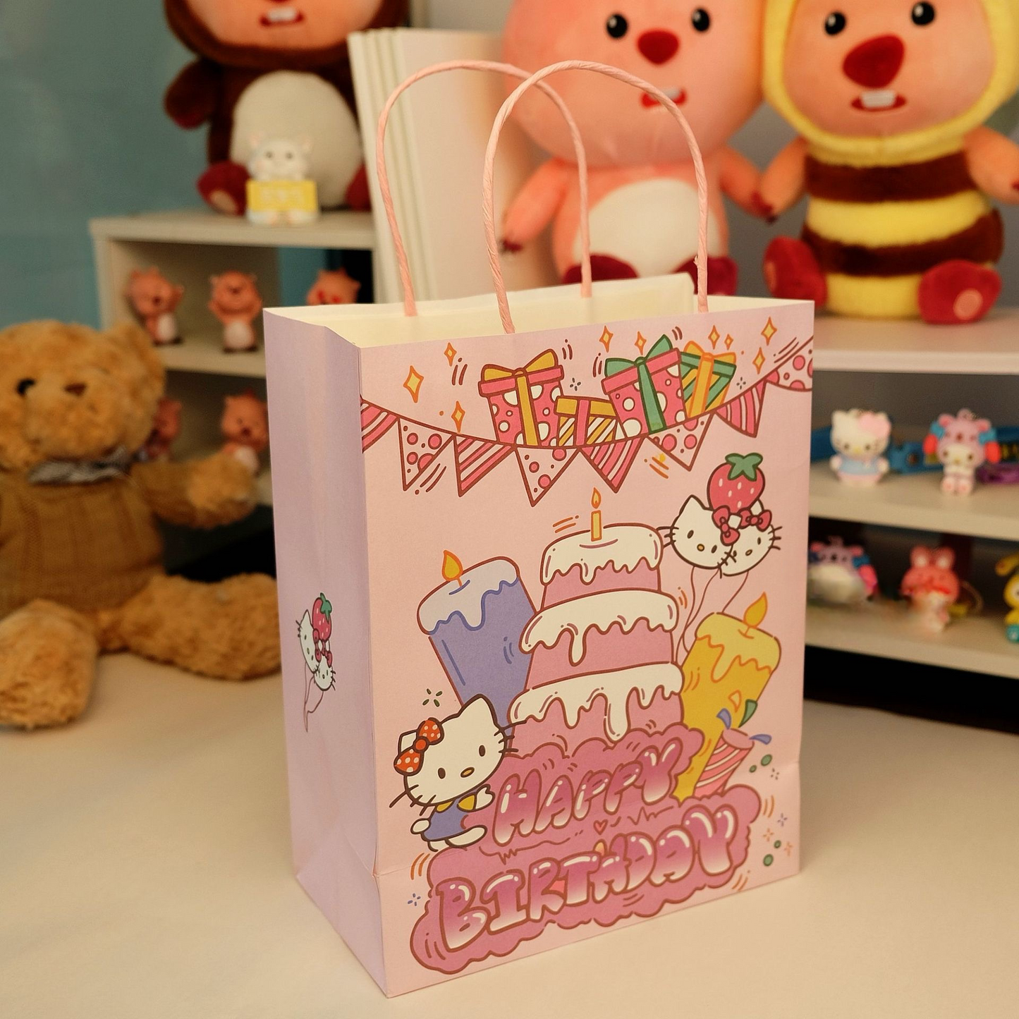 GFT18 | Sanrio HBD Paper Bag / Gift bag 21*27*11cm