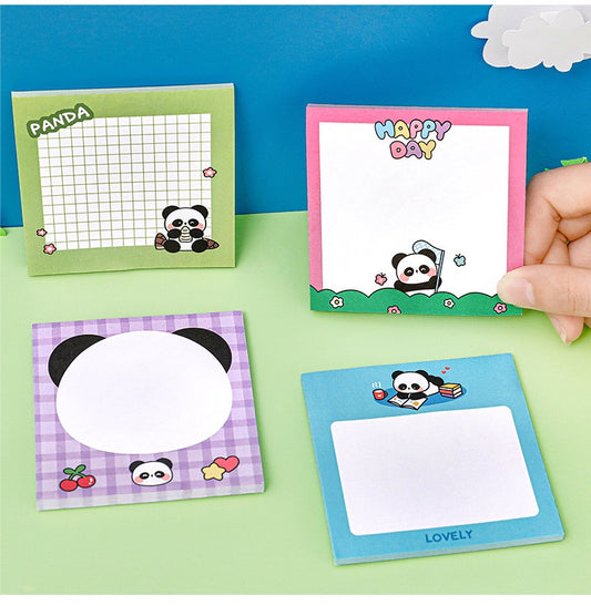 SKN03 | Panda Sticky note ,  90sheets/pcs (purple)