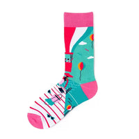 SO205 | Long Sock 1pair - pink 1$