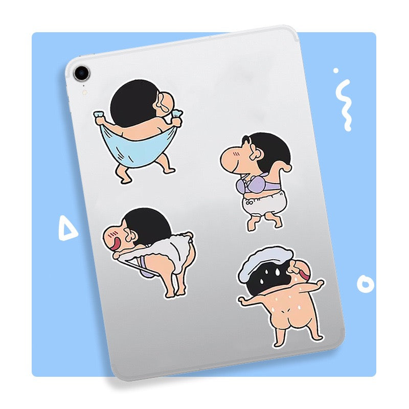 STKW13 | Shinchan Motor Sticker size a4